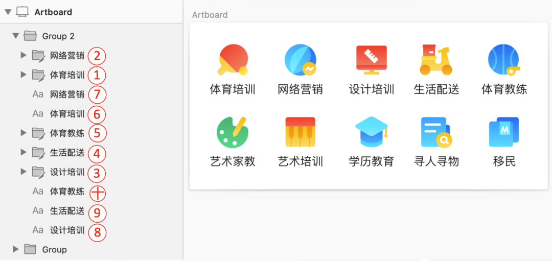 sketch导出画板_sketch修改画板颜色_sketch画板排序