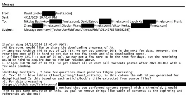 为训练AI不择手段！me<em></em>ta被曝下载数十TB盗版电子书