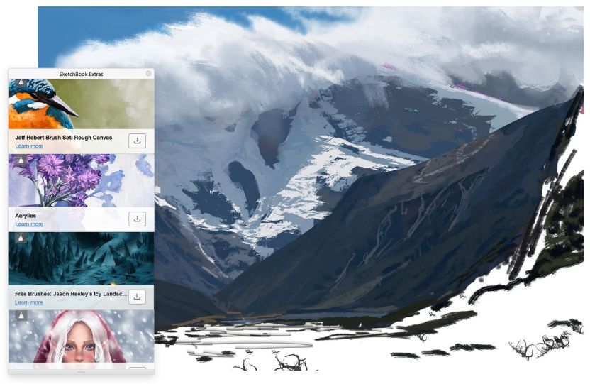 sketchbook头发_sketch book mac_sketchbook怎么用