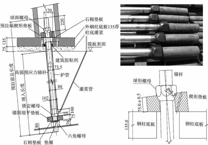 钢结构锚固方式_钢结构锚板图片_钢结构锚固