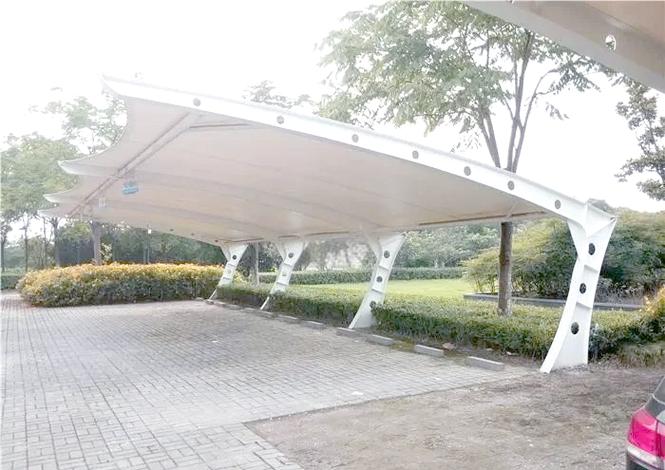 小区车棚图片_小区车棚有产权吗_小区钢结构车棚图