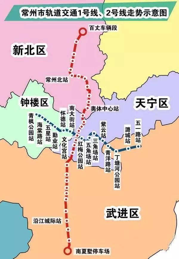 2017年常州城建规划揭秘：地铁2号线开工、苏澳合作园区建设加速，哪些楼盘将受益？