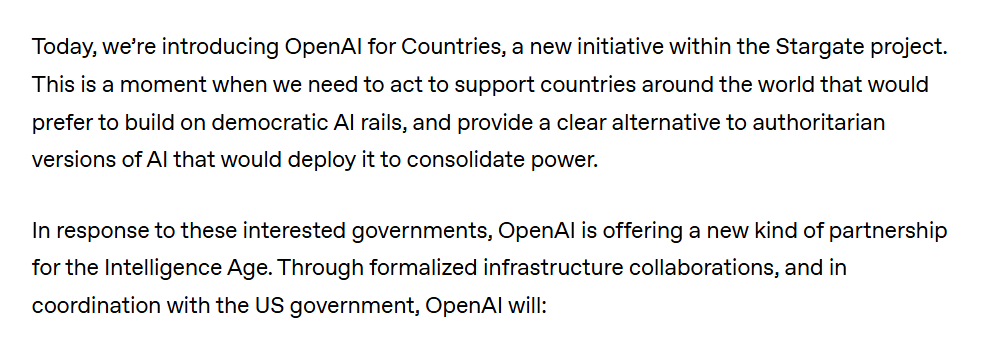 OpenAI野心爆棚！启动全球版“星际之门”，首批10个国家__OpenAI野心爆棚！启动全球版“星际之门”，首批10个国家