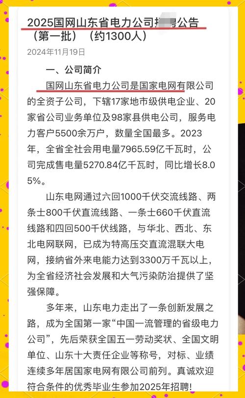 壹点送岗|28家国网山东电力所属企业投资子（分）公司招聘了