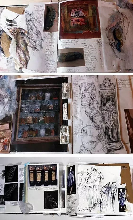  艺术院校作品集准备 _作品集Sketch Book _sketch book