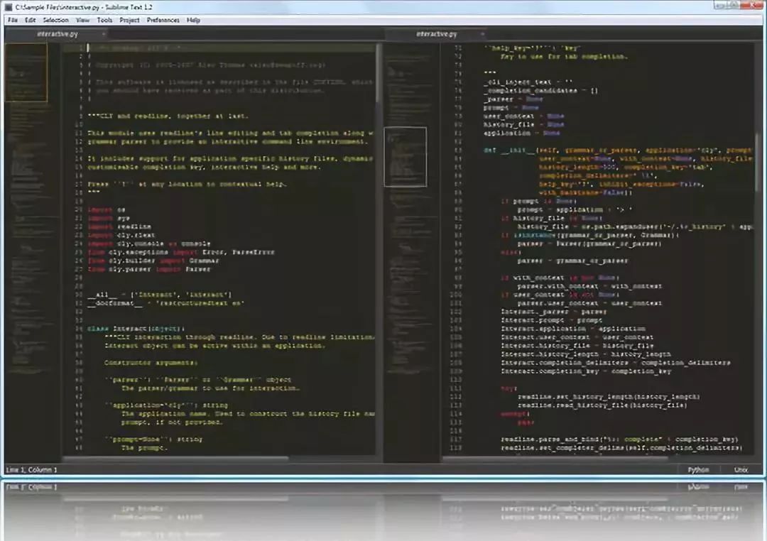 sublime text 3 分屏_Sublime Text 编辑器替代工具_Sublime Text 特色功能