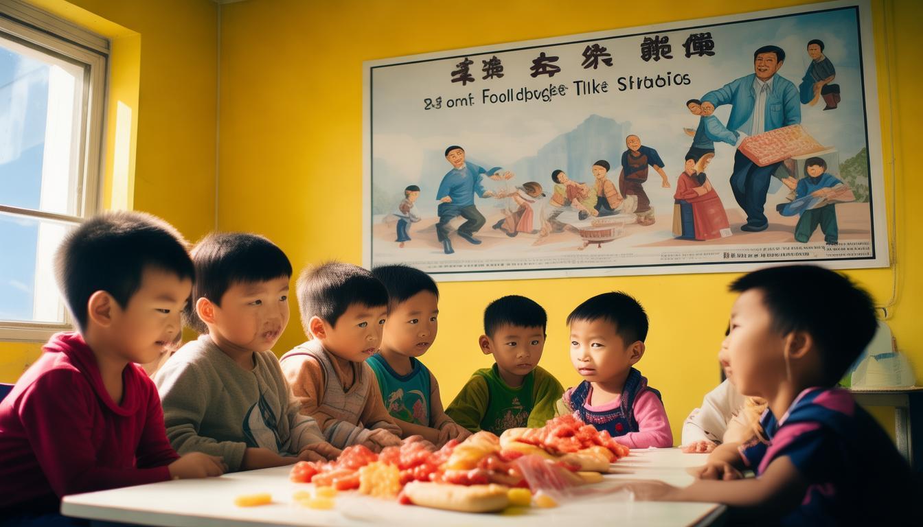 幼儿园安全教育_防拐防骗手抄报图片_防拐防骗情景剧
