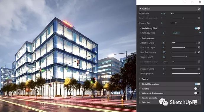 sketch up vr材质_V-Ray 3.6 GPU渲染功能_V-Ray 3.6 SketchUp渲染器