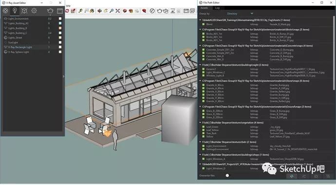 sketch up vr材质_V-Ray 3.6 SketchUp渲染器_V-Ray 3.6 GPU渲染功能