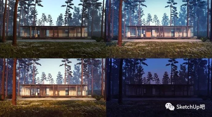 sketch up vr材质_V-Ray 3.6 SketchUp渲染器_V-Ray 3.6 GPU渲染功能