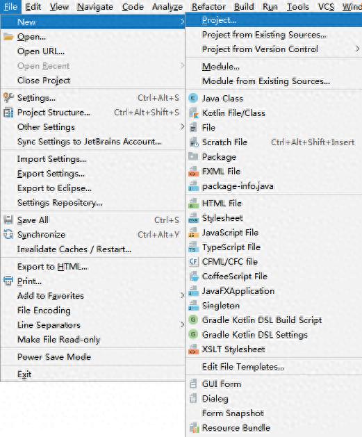 创建工程和模块步骤_intellij idea怎么安装_Java项目文件新建方法