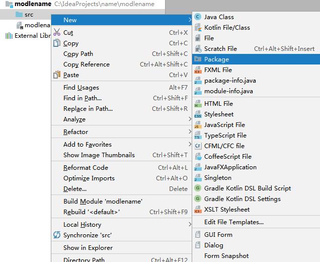 创建工程和模块步骤_Java项目文件新建方法_intellij idea怎么安装
