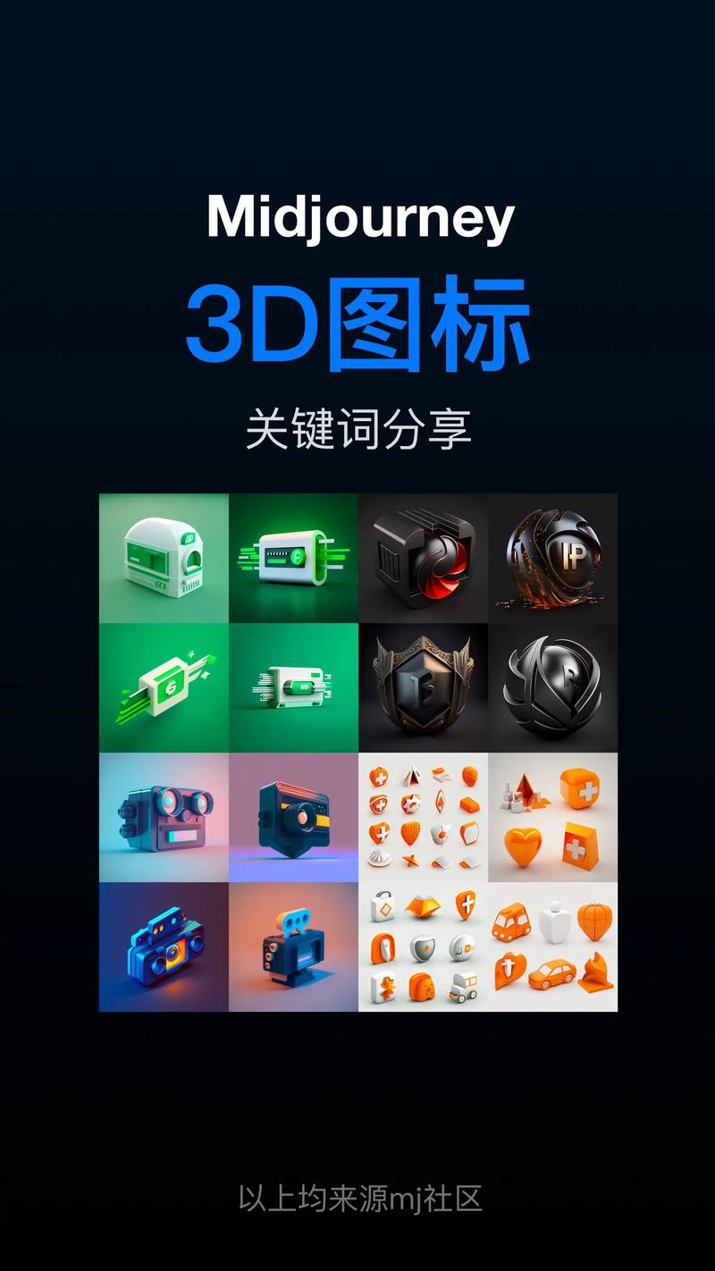 Midjourney Tracejourney 插件_ai图标 导入sketch_矢量图标库生成