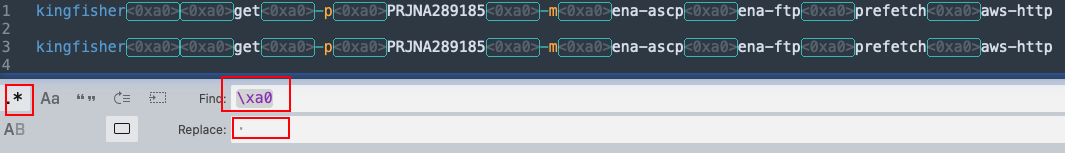 shell字符识别问题_sublime text replace_微信复制粘贴代码报错