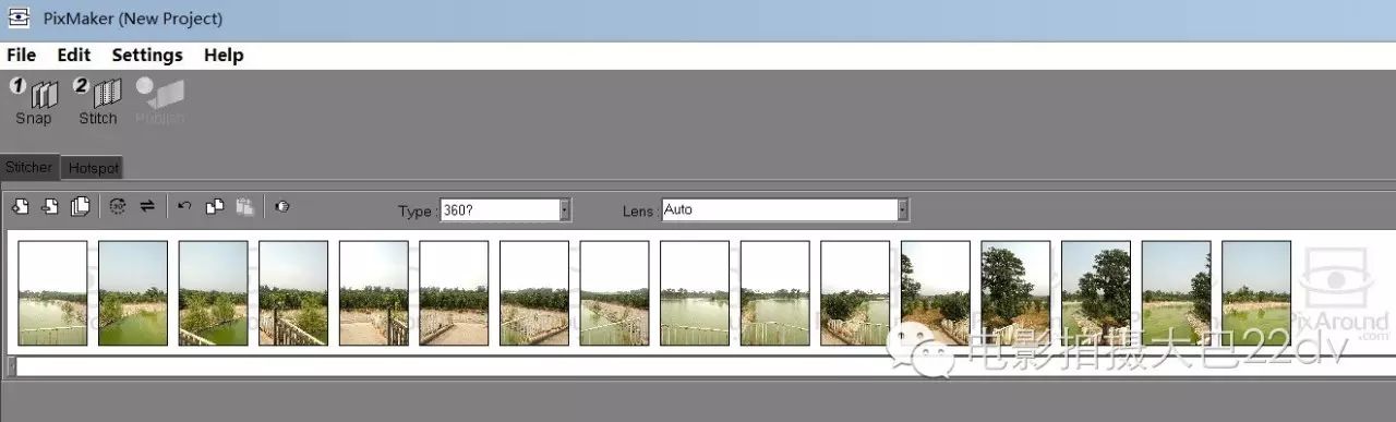 360度全景图合成软件 PixMaker _ Syrp APP 全景模式设置 _jpg 小工具做图软件