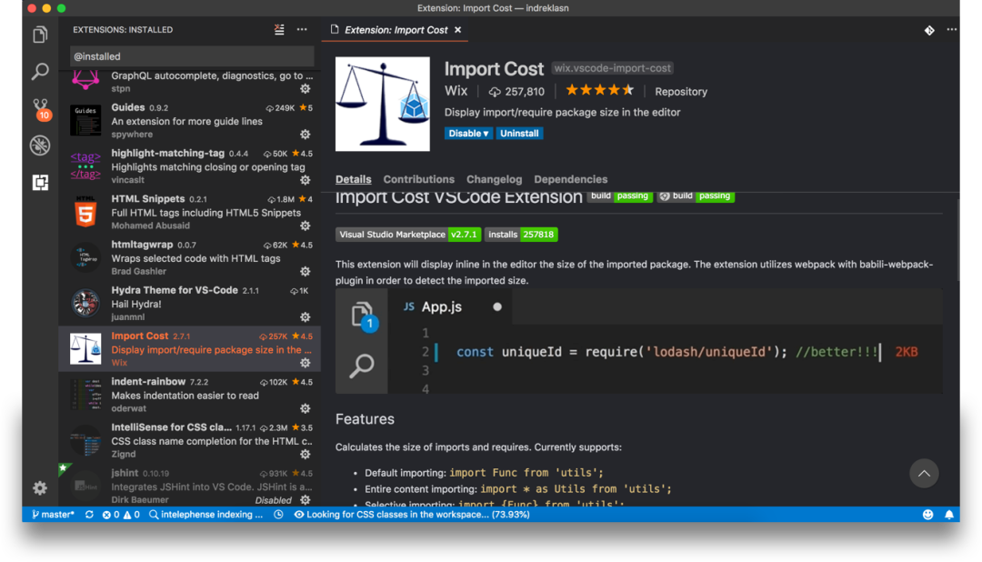 VSCode插件推荐_sublime text 3 php插件_Visual Studio Code插件下载量