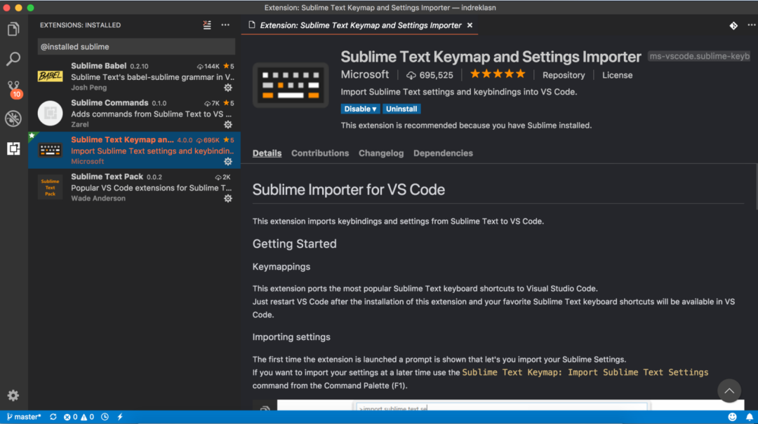 sublime text 3 php插件_VSCode插件推荐_Visual Studio Code插件下载量