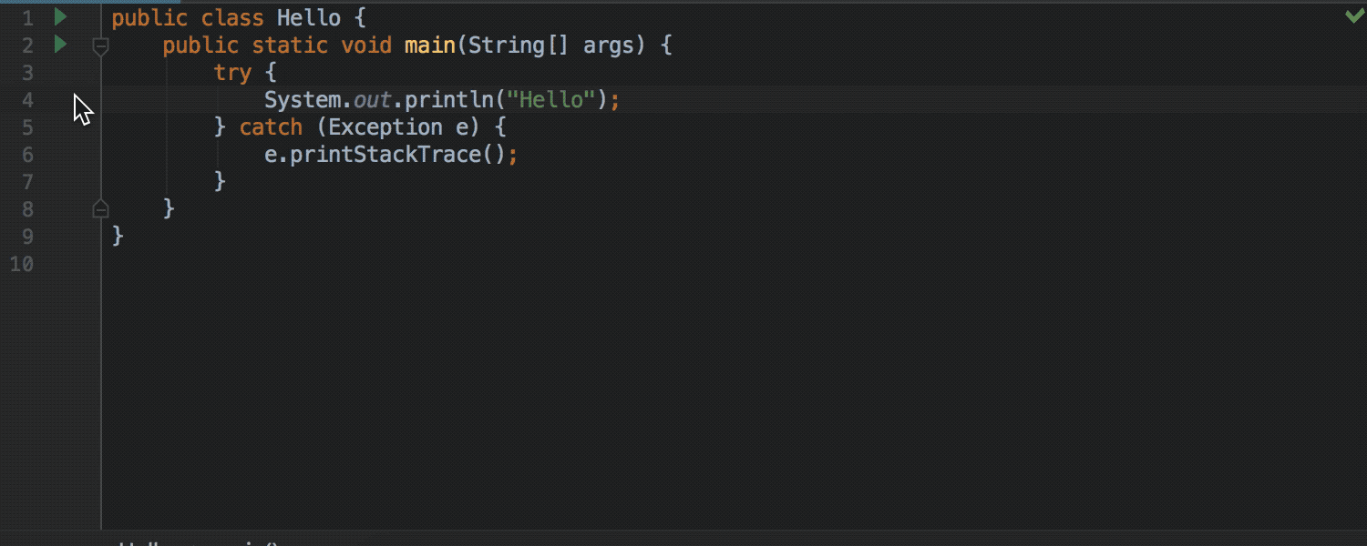 IntelliJ IDEA 2018.1 新功能_IntelliJ IDEA Stream API 自动生成_intellij idea无法删除文件