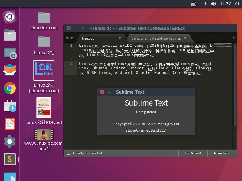 Sublime Text 3 Ubuntu apt安装_Ubuntu Sublime Text 3 安装教程_sublime text 3 安装插件