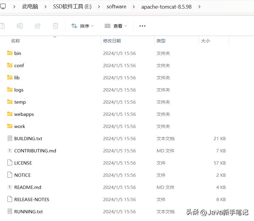 Tomcat 8 下载安装教程_intellij idea tomcat配置_Tomcat 目录结构详解