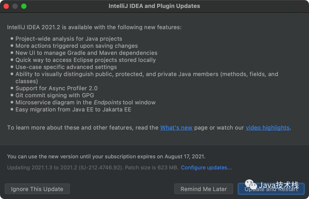 intellij idea mac_IDEA 2021.2 新功能_Java 项目级分析
