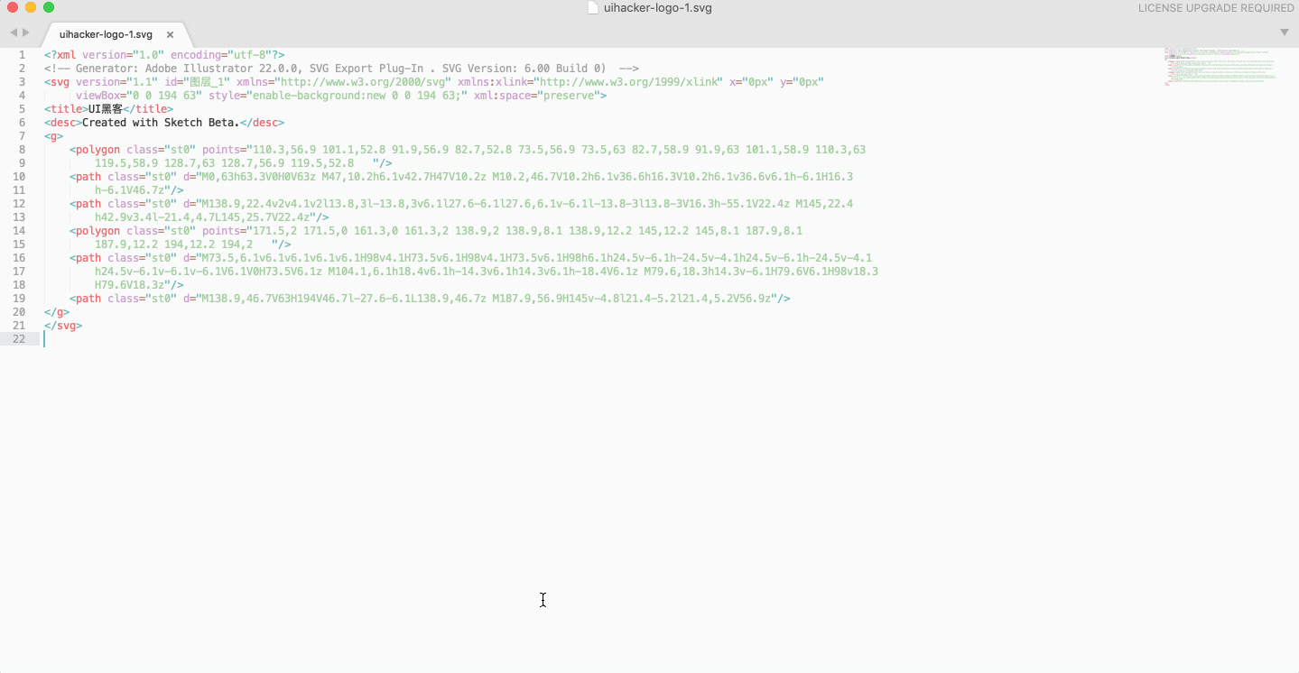sketch iconfont_Sketch 55 Beta 新功能_Sketch SVG代码粘贴为形状