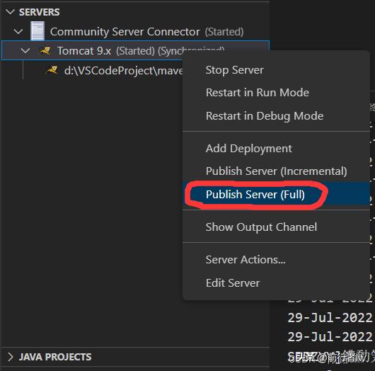 vscode java插件安装教程_Java Maven项目配置_intellij idea tomcat配置