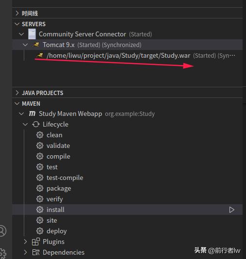 intellij idea tomcat配置_Java Maven项目配置_vscode java插件安装教程