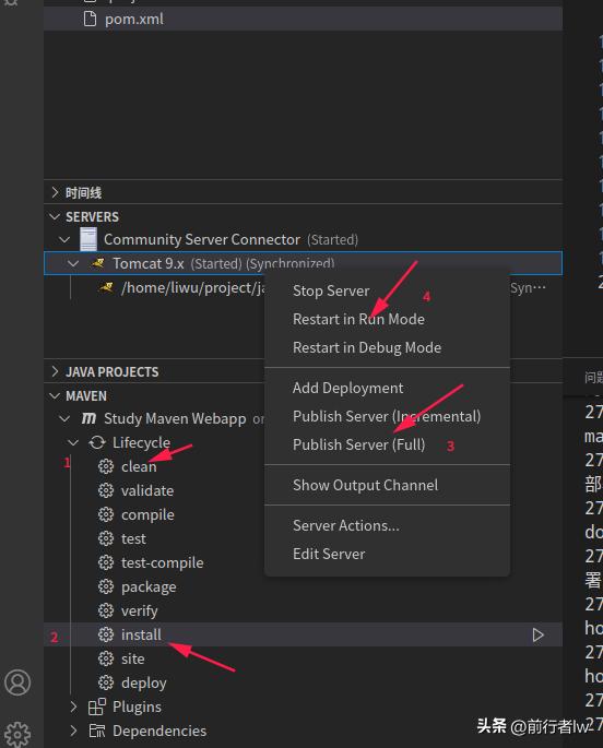 vscode java插件安装教程_intellij idea tomcat配置_Java Maven项目配置