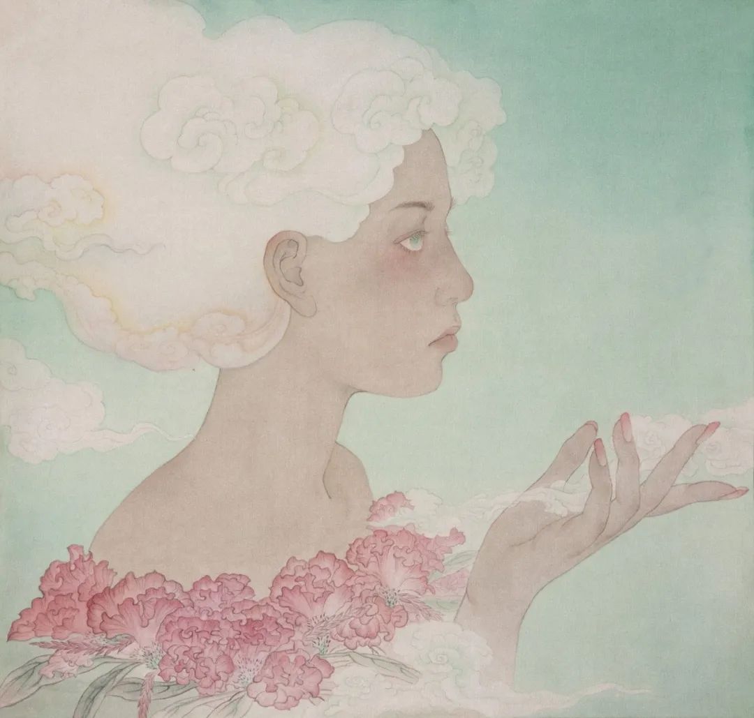 the sketch book_木兰式女性困境_女子对镜艺术分析