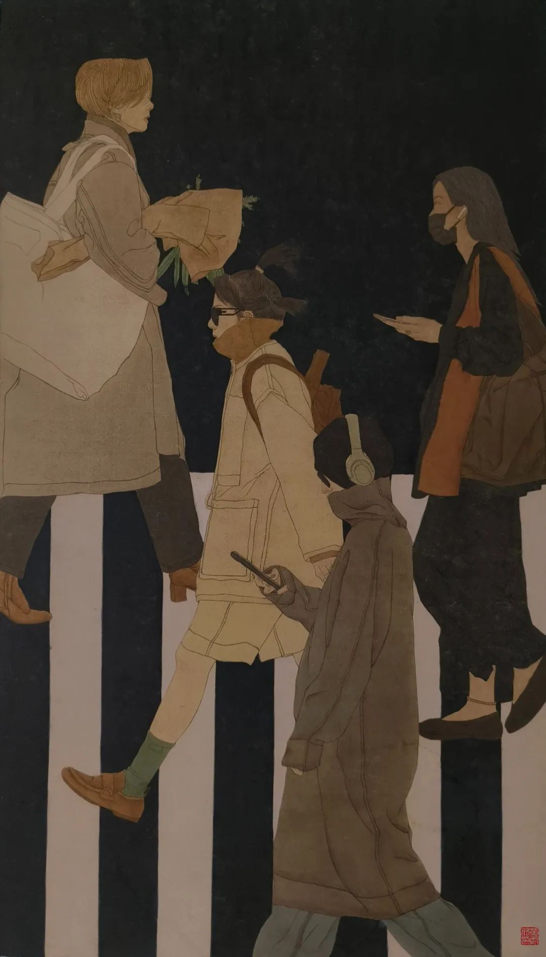 木兰式女性困境_女子对镜艺术分析_the sketch book