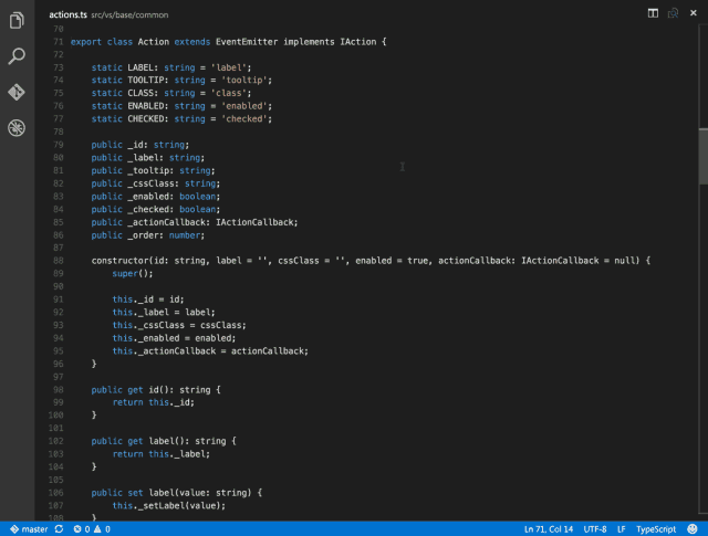  VS Code 智能补全功能 _Visual Studio Code 开源跨平台编辑器 _sublime text程序图标