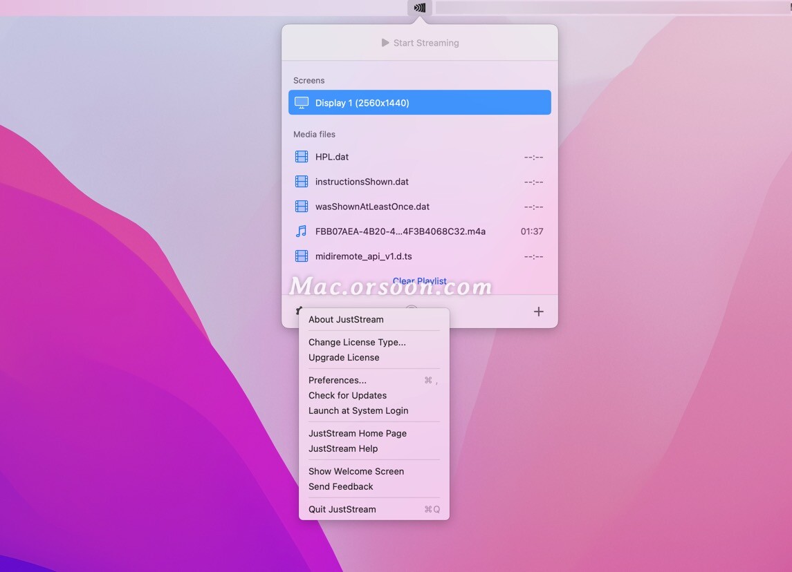 JustStream Pro Mac 镜像投屏_Mac 无线投屏到电视_mestrenova for mac
