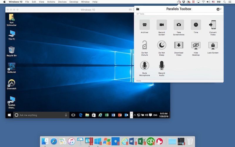 mestrenova for mac_macOS Sierra安装Windows 10教程_Parallels Desktop 12 for Mac新特性