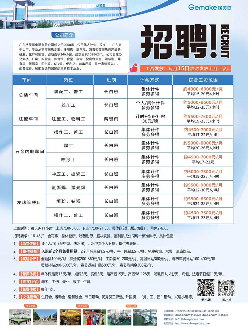 招聘信息_生产监督员招聘要求_朝阳普工工资待遇