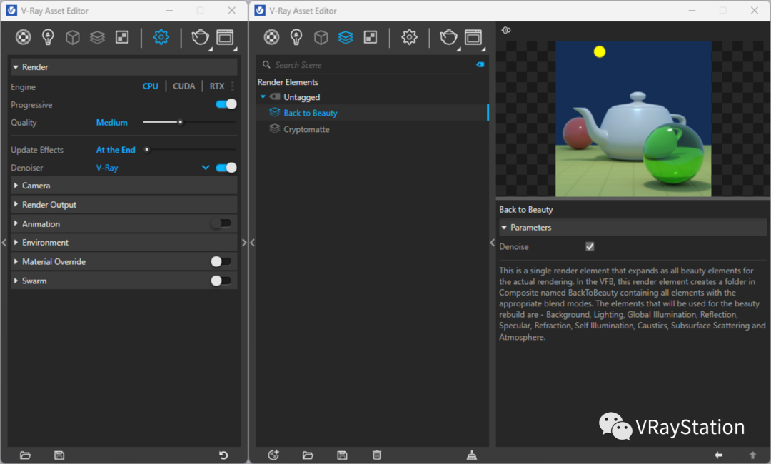  SketchUp VFB构图参考图层 _V-Ray for SketchUp 渲染教程 _sketch up vr玻璃材质