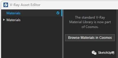 vray for sketch up材质库怎么用_云协作V-Ray GPU _ Cosmos资源库SketchUp 