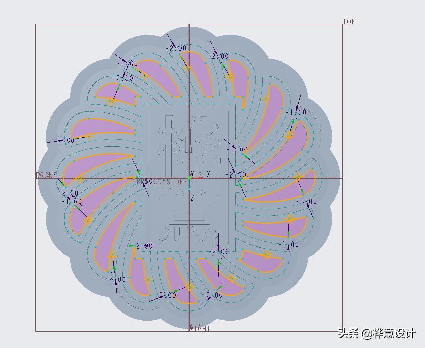 creo sketch_Creo 7.0 月饼建模步骤_Creo 7.0 月饼设计教程