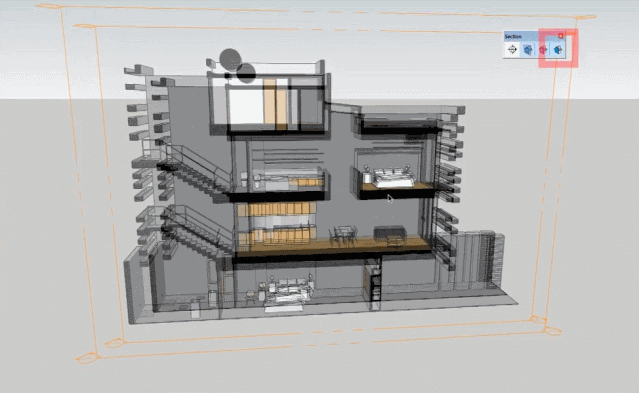 SketchUp 3D模型导出AI_sketch如何导入ai文件_SketchUp 2019 建筑透视剖面图教程