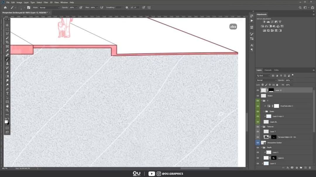 sketch如何导入ai文件_SketchUp 3D模型导出AI_SketchUp 2019 建筑透视剖面图教程
