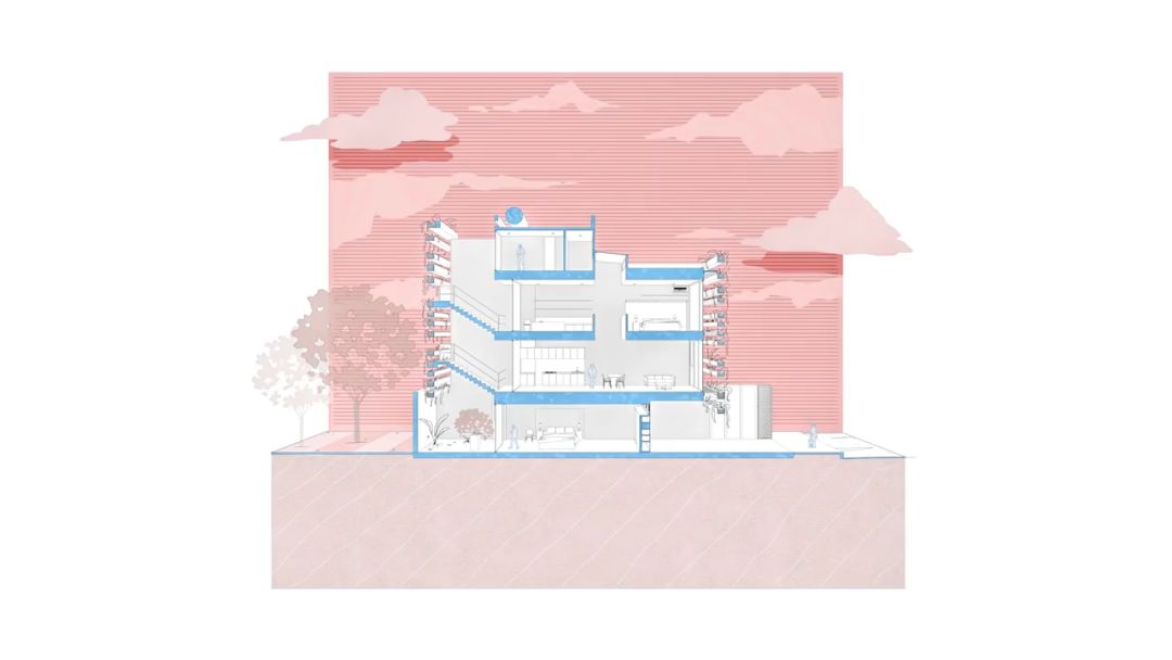 SketchUp 3D模型导出AI_SketchUp 2019 建筑透视剖面图教程_sketch如何导入ai文件