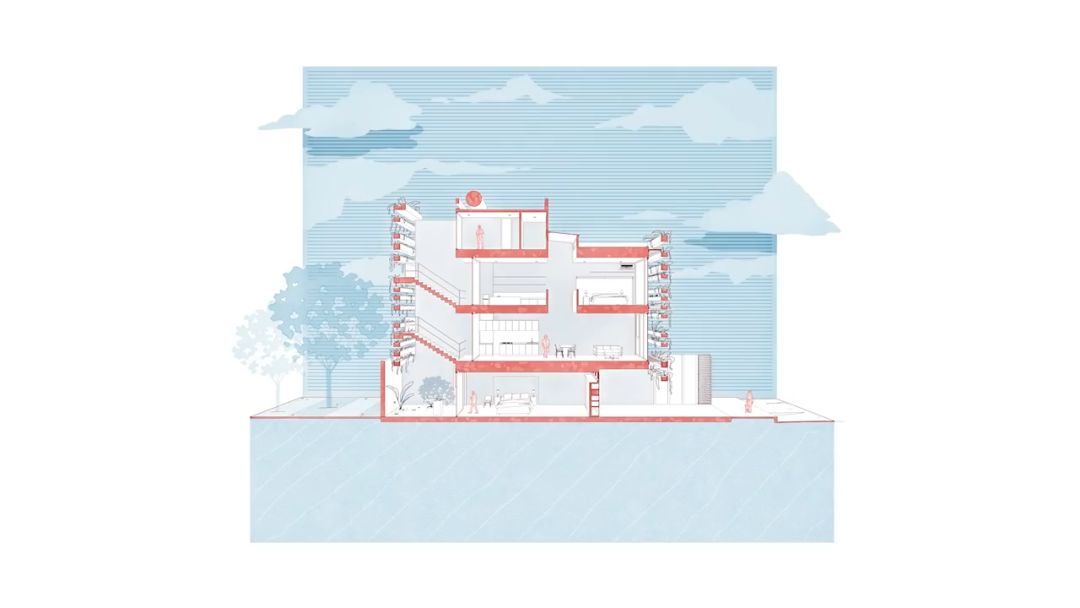 sketch如何导入ai文件_SketchUp 2019 建筑透视剖面图教程_SketchUp 3D模型导出AI