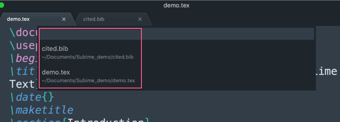 LaTeX论文编辑器Sublime Text_Sublime Text LaTeX插件安装_sublime text在哪下载