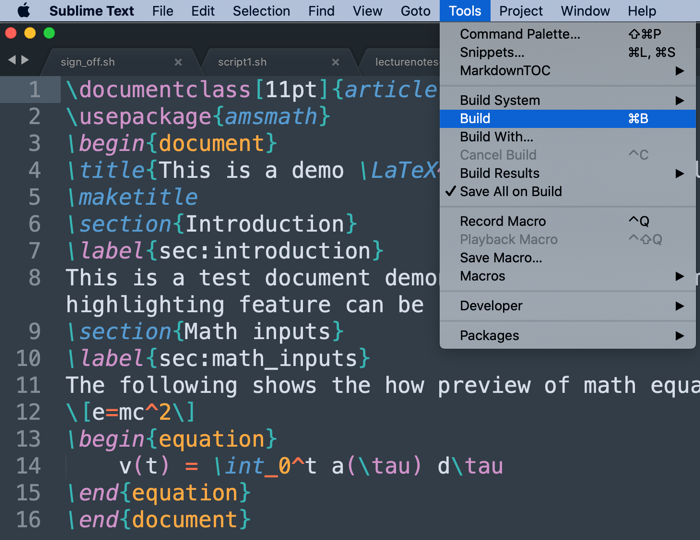 sublime text在哪下载_Sublime Text LaTeX插件安装_LaTeX论文编辑器Sublime Text