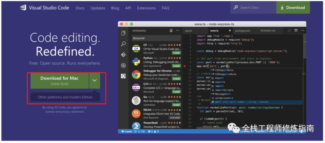 sublime text php 格式化代码_VSCode 快捷键设置方法_VSCode 快速入门教程