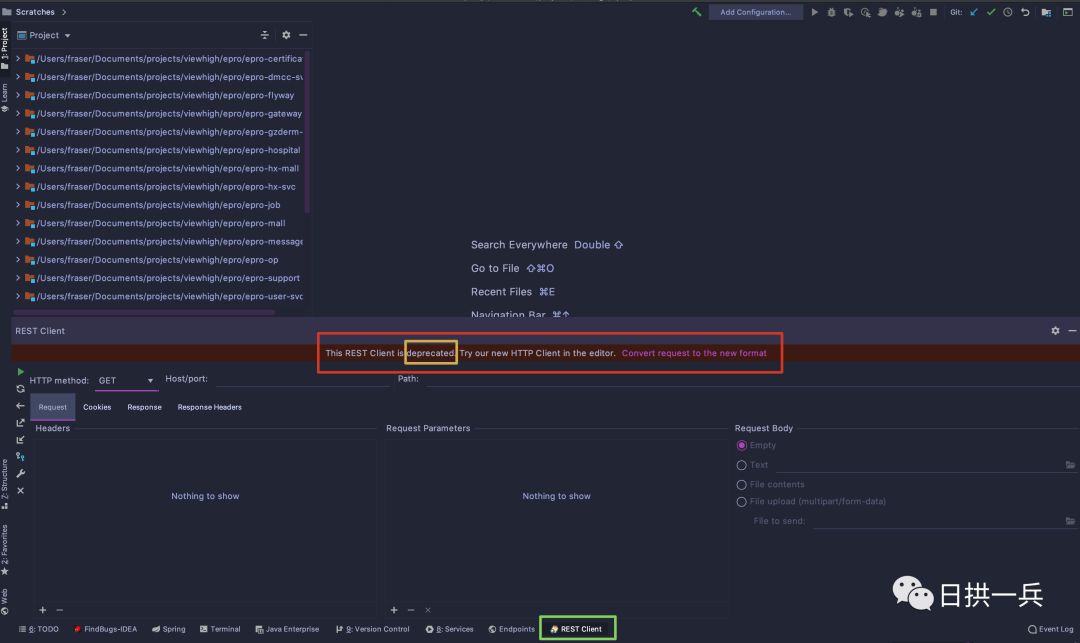 IDEA HTTP Client 使用教程_intellij idea安装_在家办公接口调试工具