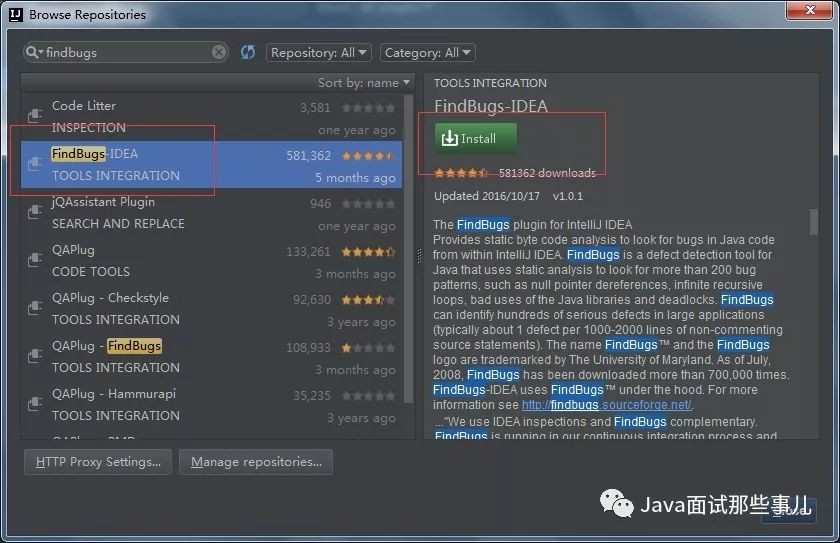 FindBugs-IDEA插件安装失败_FindBugs-IDEA插件下载链接_intellij idea 教程