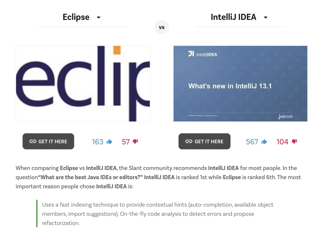 IntelliJ IDEA Java 开发者对比 Eclipse_intellij idea汉化_IDEA 插件推荐